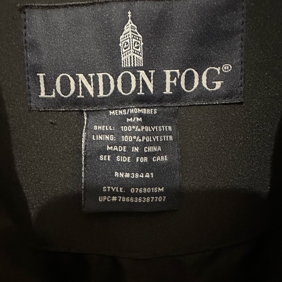 London Fog Windbreaker Jacket Men- M - Picture 11 of 12